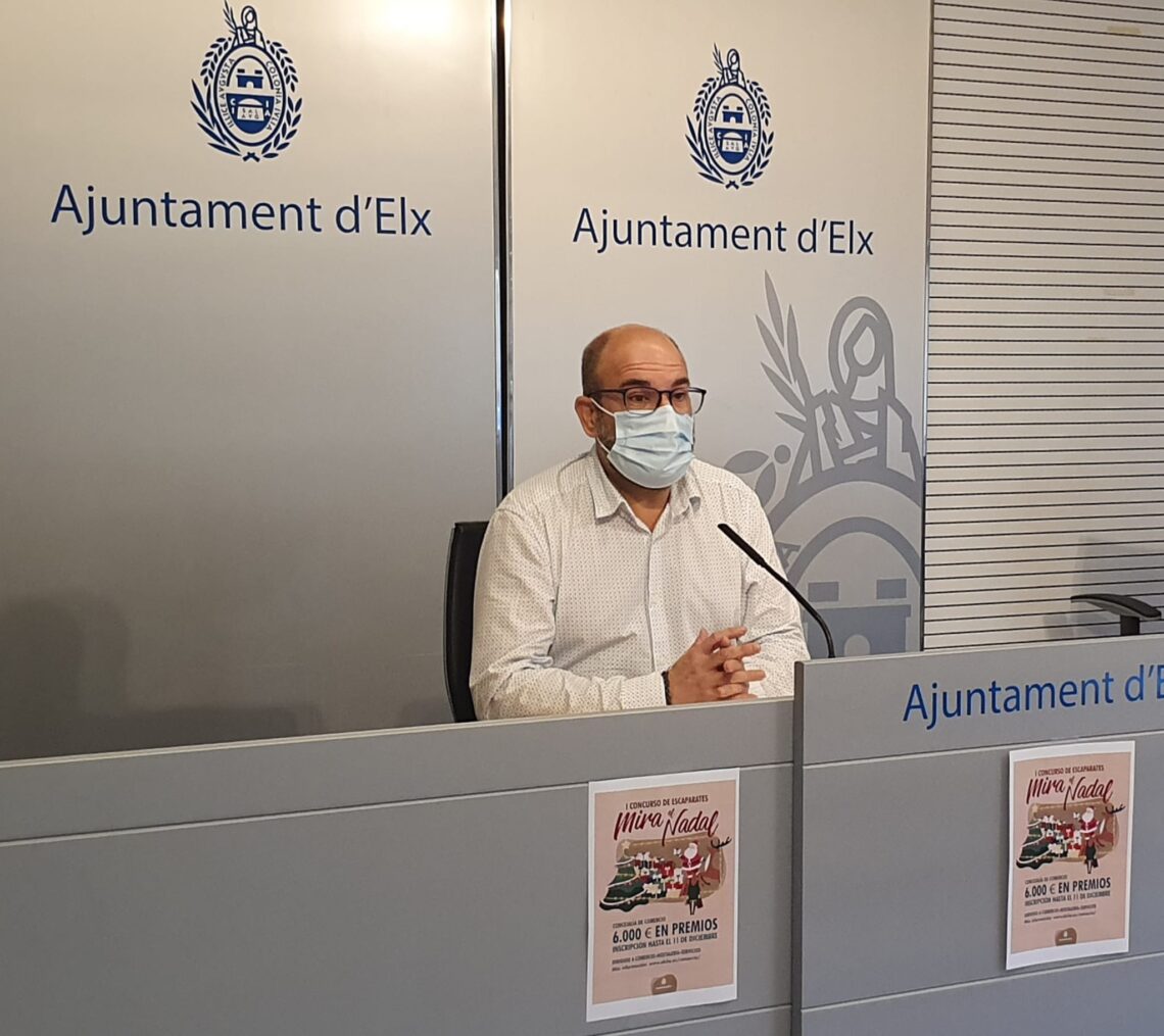 Comercio reparte 6.000 euros en premios para los mejores escaparates navideños de Elche