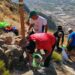 Redován limpia y señaliza el sendero de Los Coloraos en la sierra