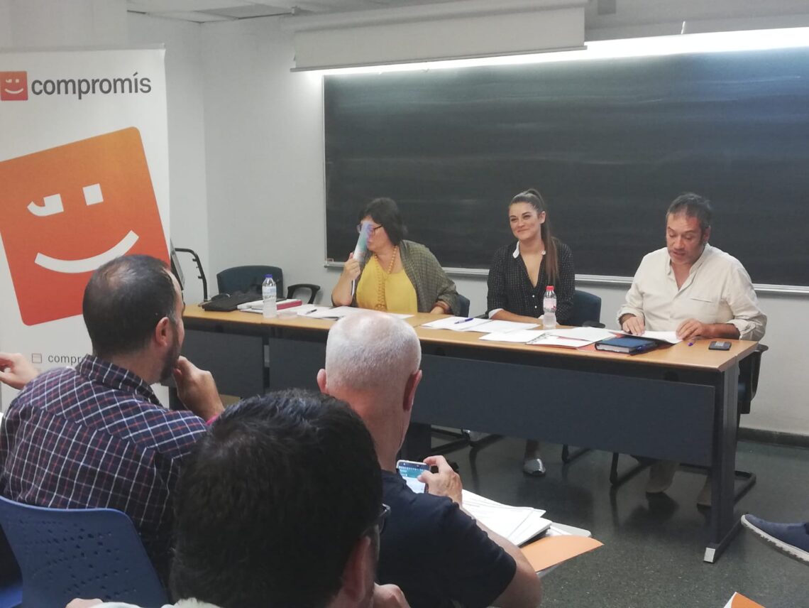 Compromís debate en Alicante el programa electoral para las elecciones de 2019