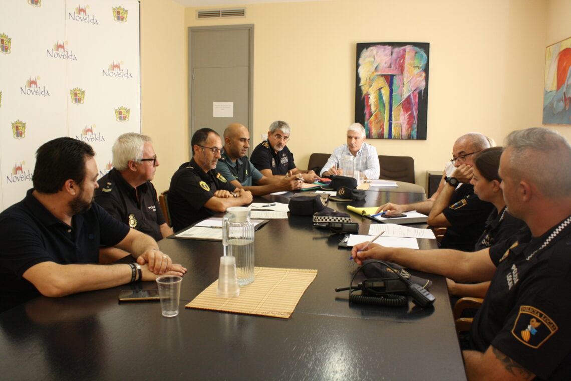 La Junta de Seguridad en Novelda perfila el convenio con Subdelegación de Gobierno en materia de violencia de género