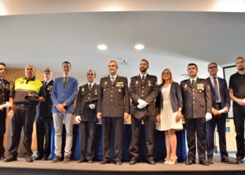 La Policía Nacional celebra el Día de los Santos Ángeles Custodios con la condecoración a varios agentes y colaboradores civiles