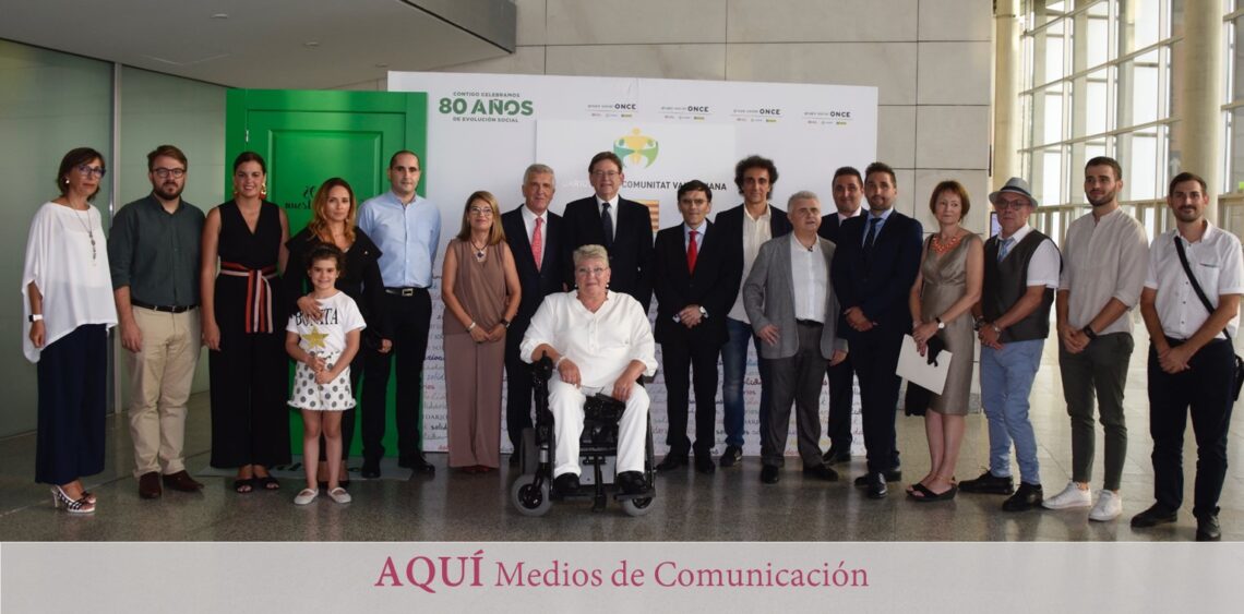 La Universidad de Alicante recibe el Premio Solidario ONCE Comunidad Valenciana 2018