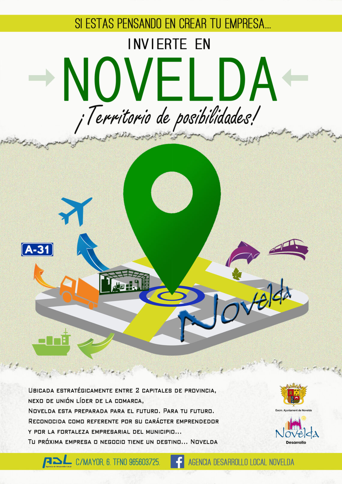 Novelda inicia una campaña de captación de emprendedores