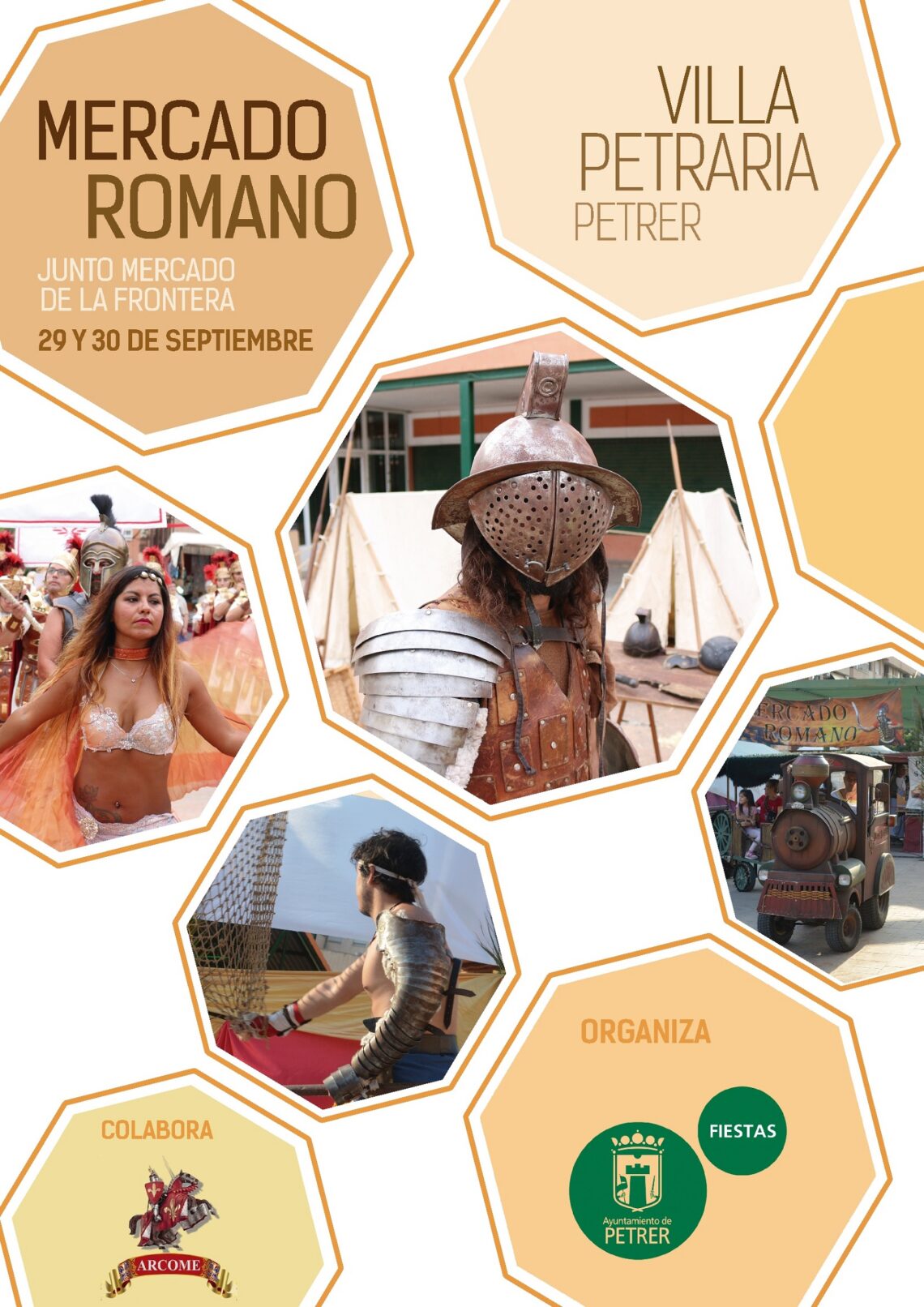 Petrer vuelve a sus orígenes con el Mercado Romano Villa Petraria el 29 y 30 de septiembre