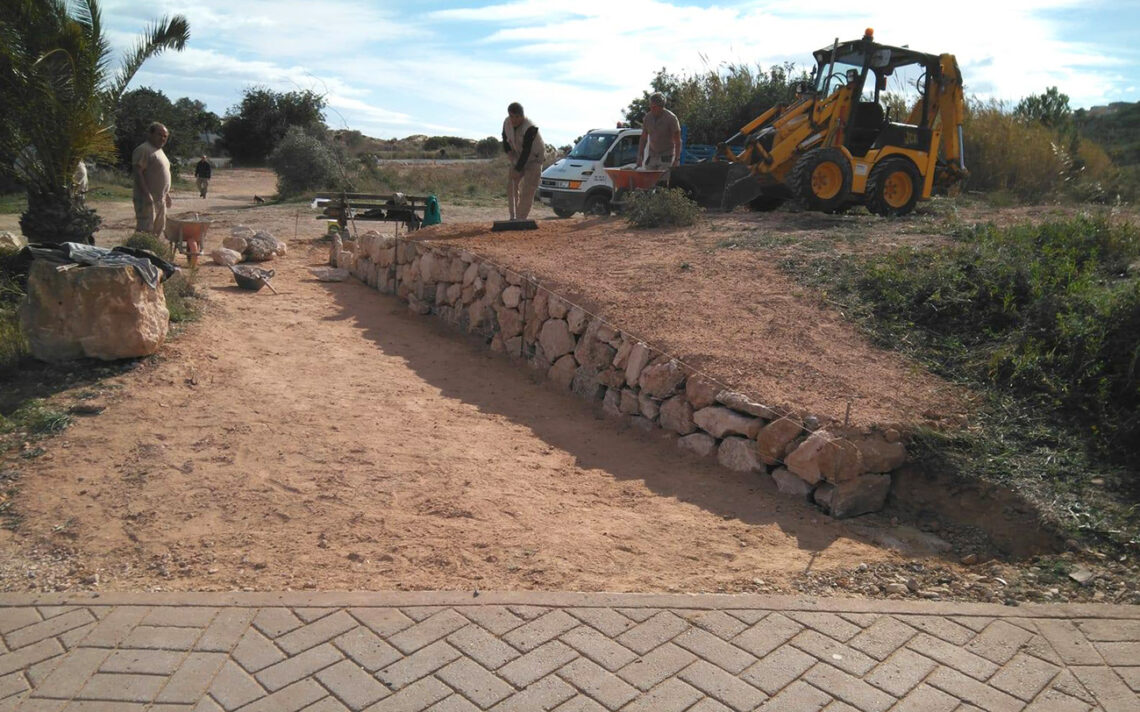 acceso-gran-alacant-clot-carabassi-enero-2019