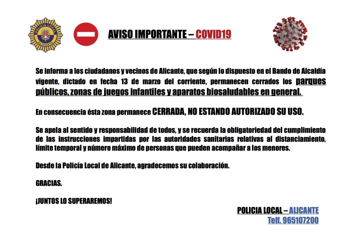 alicante-cartel-cierre-parques-abril-2020