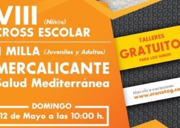 Abierta la inscripción para el VIII Cross Escolar y II Milla Mercalicante Salud Mediterránea