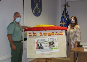El Cupón del “Sueldazo de fin de semana” de la ONCE dedicado al Centenario De La Legión Española