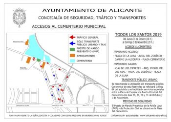 El dispositivo de Todos los Santos del Ayuntamiento de Alicante comienza hoy