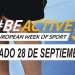Alicante se suma por primera vez a la Semana Europea del Deporte