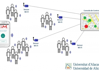 La UA pone a disposición la App para teléfonos móviles Android que evita aglomeraciones