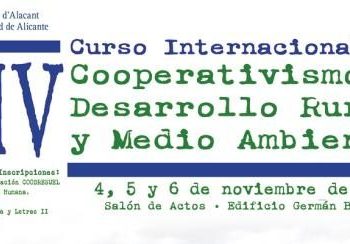 Expertos internacionales analizan en la Universidad de Alicante el cooperativismo en el medio rural