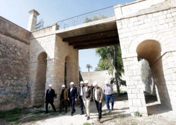alicante-visita-obras-castillo-san-fernando-febrero-2020-3