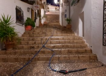 Altea intensifica aún más la desinfección del municipio