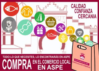 La Concejalía de Comercio promociona las compras en Aspe