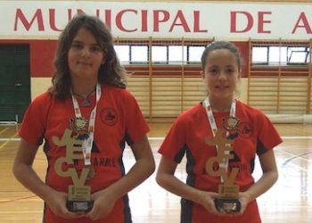aspe-campeonas-provinciales-badminton-mayo-2019