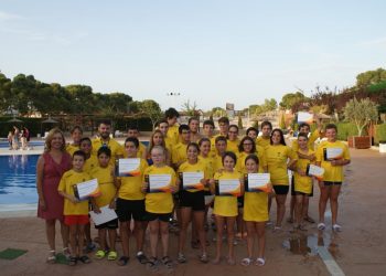 El Club Natación Aquarium Aspe cierra la temporada con un acto de clausura