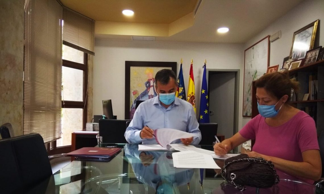 Aspe colabora con la Asociación APANAS con el convenio de 13 mil euros