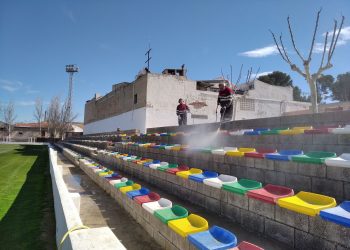 Aspe abre al público las gradas de las instalaciones deportivas