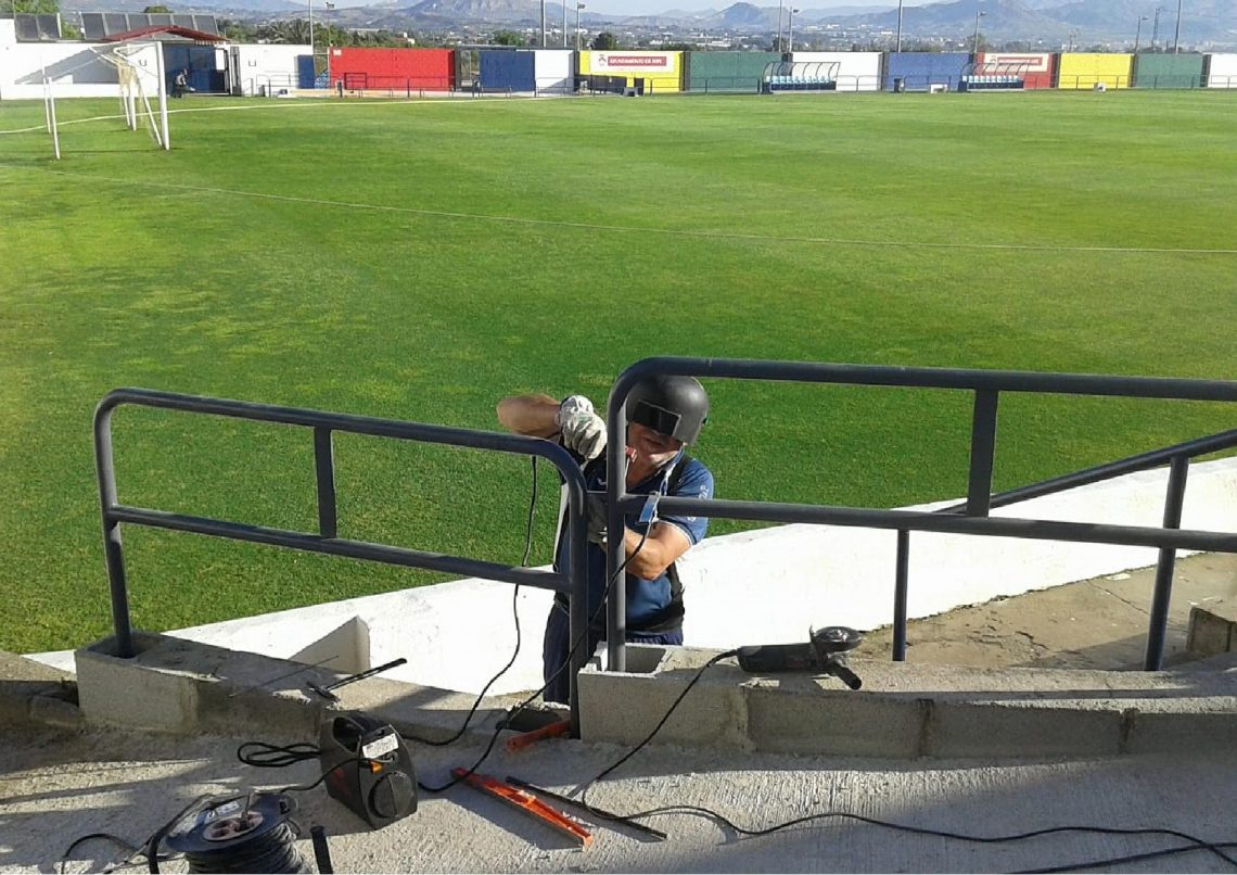 Deportes pone a punto sus instalaciones para la vuelta de las actividades