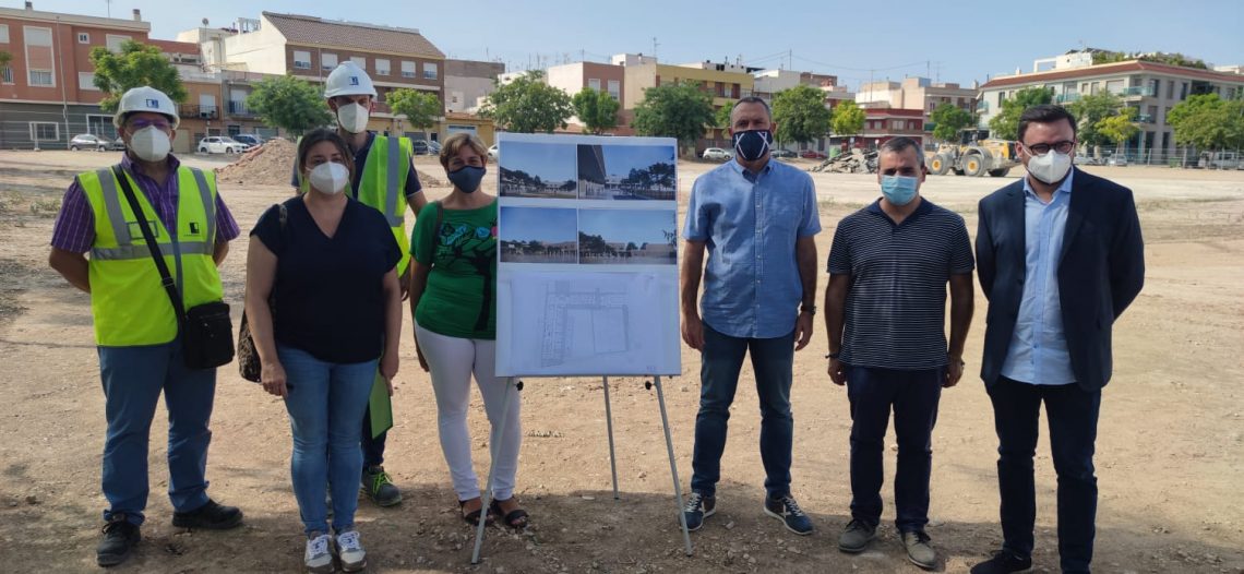 Comienzan las obras en Aspe del nuevo C.E.I.P. Dr. Calatayud dentro del Plan Edificant