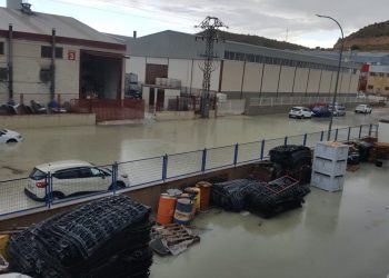 Aspe realiza trabajos para la prevención de posibles inundaciones en el Polígono Hermanas I