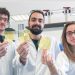 Una etiqueta inteligente que indica el estado de los alimentos