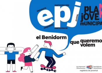 Juventud lanza el concurso de diseño para la portada del primer Plan Joven de Benidorm