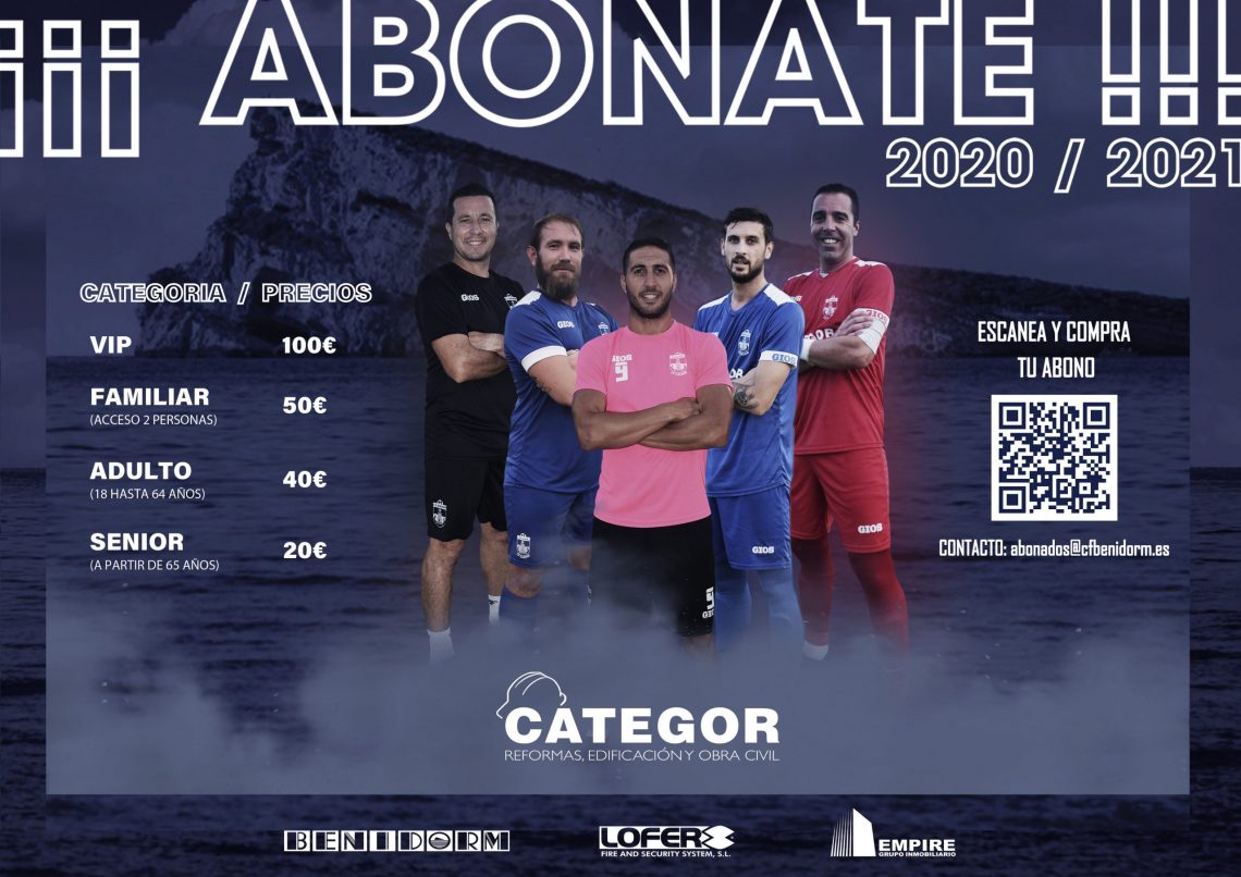 ¡Abónate! Benidorm Es Azul