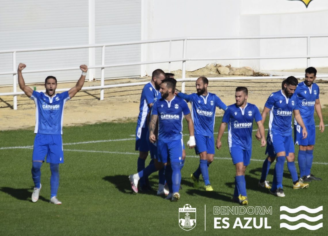 Épica victoria del Cf Benidorm en el descuento
