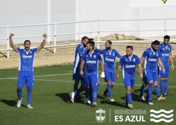 Épica victoria del Cf Benidorm en el descuento