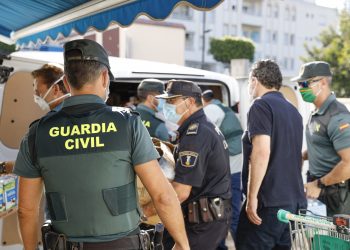 La Guardia Civil recaudó 15 toneladas de comida para los más necesitados