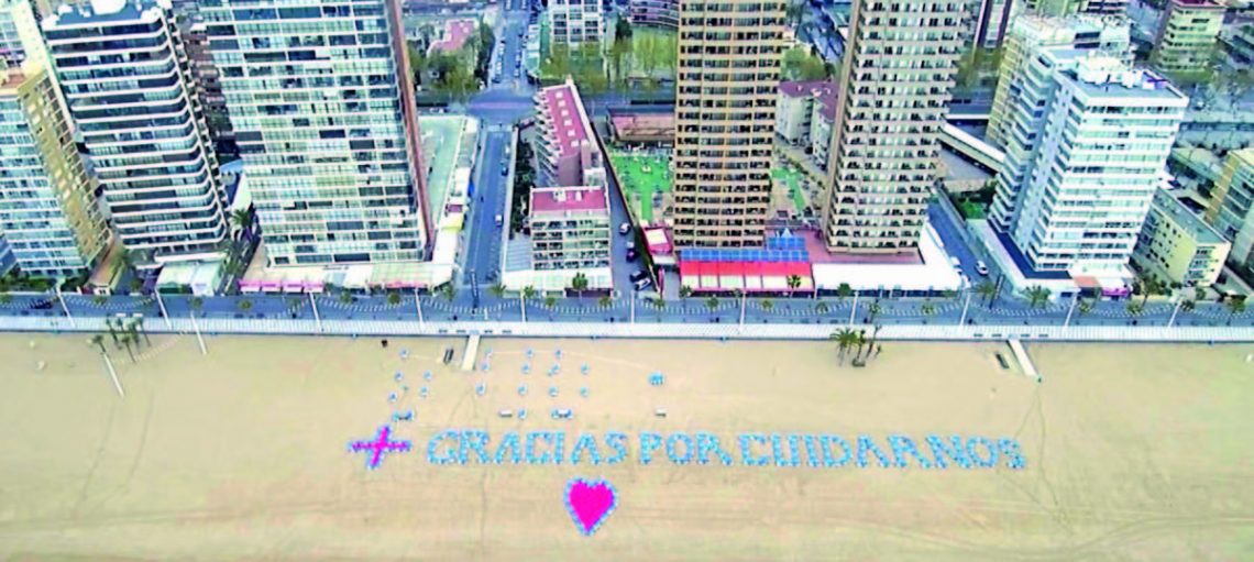 Los sanitarios de Benidorm vuelven a sus casas dos meses después