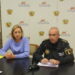 bienvenida-algarra-concejala-igualdad-y-rafael-sarrio-intendente-policia-municipal-ayuntamiento-novelda