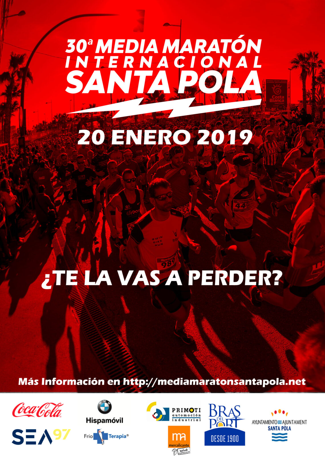 cartel-30-edicion-media-maraton-santa-pola-enero-2019