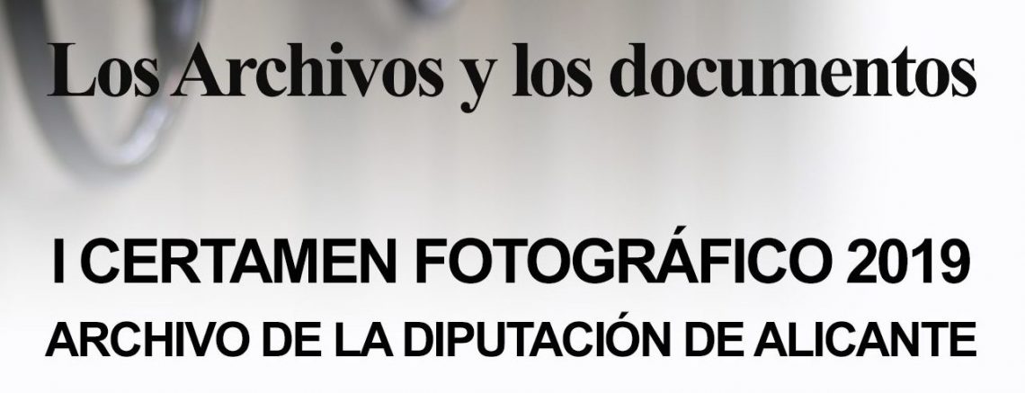 La Diputación organiza un original concurso fotográfico sobre ‘Los archivos y sus documentos’