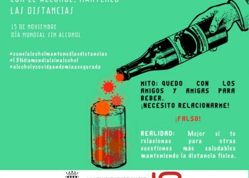 Crevillent alerta sobre los peligros del consumo de alcohol en tiempos de la COVID-19