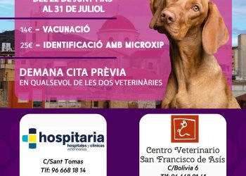 Este lunes se inicia la campaña de vacunación antirrábica