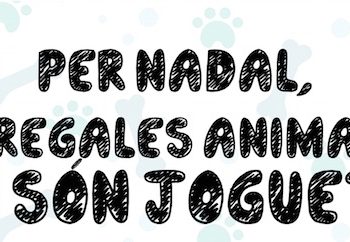 En Navidad no compres animales, ¡adopta!