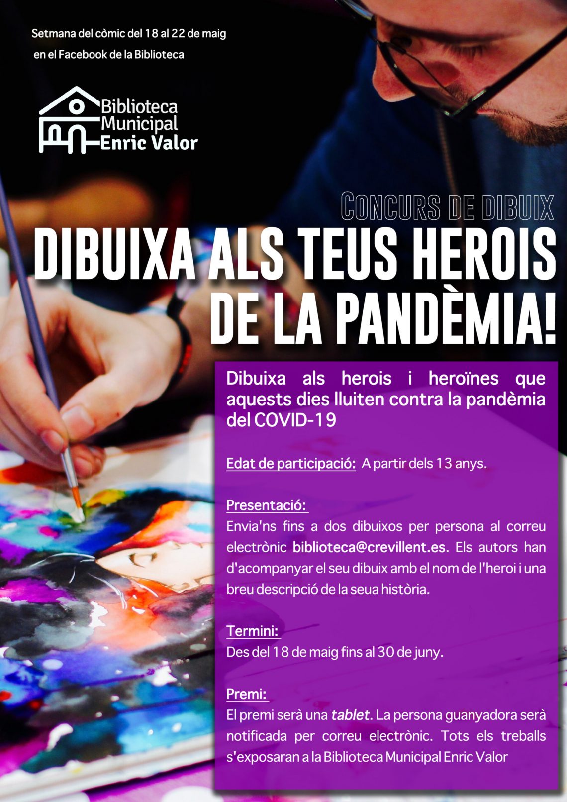 Celebración de la Semana del Cómic en Crevillent con multitud de actividades