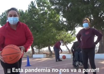 El Centro Ocupacional Virgen de los Desamparados participa en una Jornada Deportiva Virtual