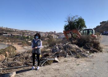 Inicio de las obras de Restauración de zonas degradadas en la Partida El Plà