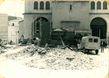 El Archivo Municipal dedica el Documento del Mes a la obra en el Mercado de Abastos