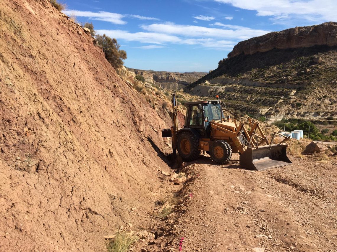 Se reinician las obras de adecuación de pistas para prevención de incendios forestales