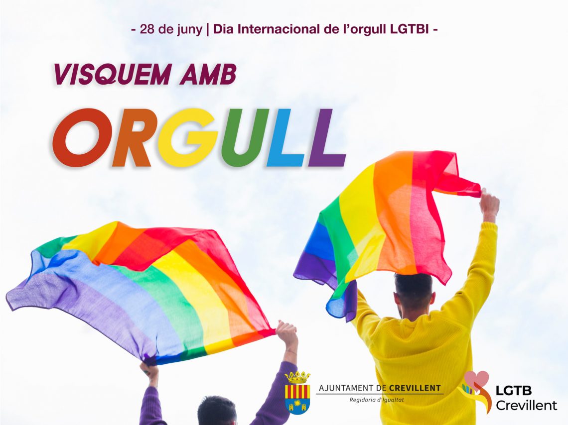 Crevillent promueve la igualdad y la tolerancia en el Día del Orgullo LGTBI