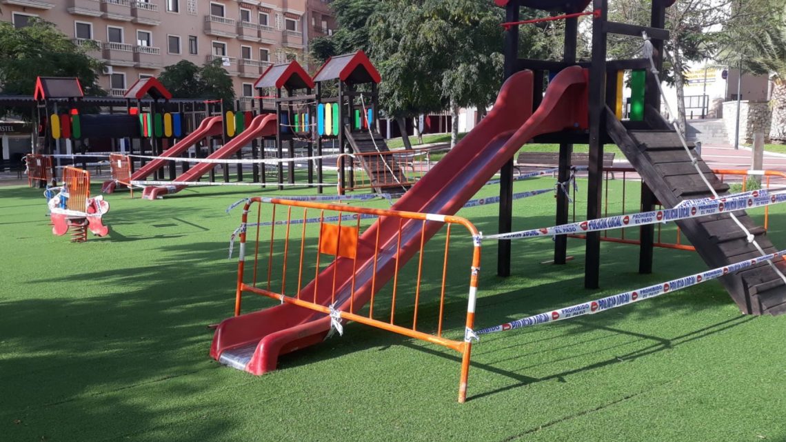Cierre progresivo de los parques infantiles y otras áreas recreativas al aire libre en Crevillent