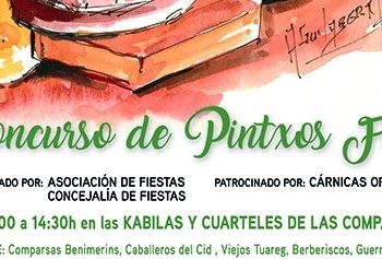 II Edición del Concurso de Pintxos Festeros de los Moros y Cristianos
