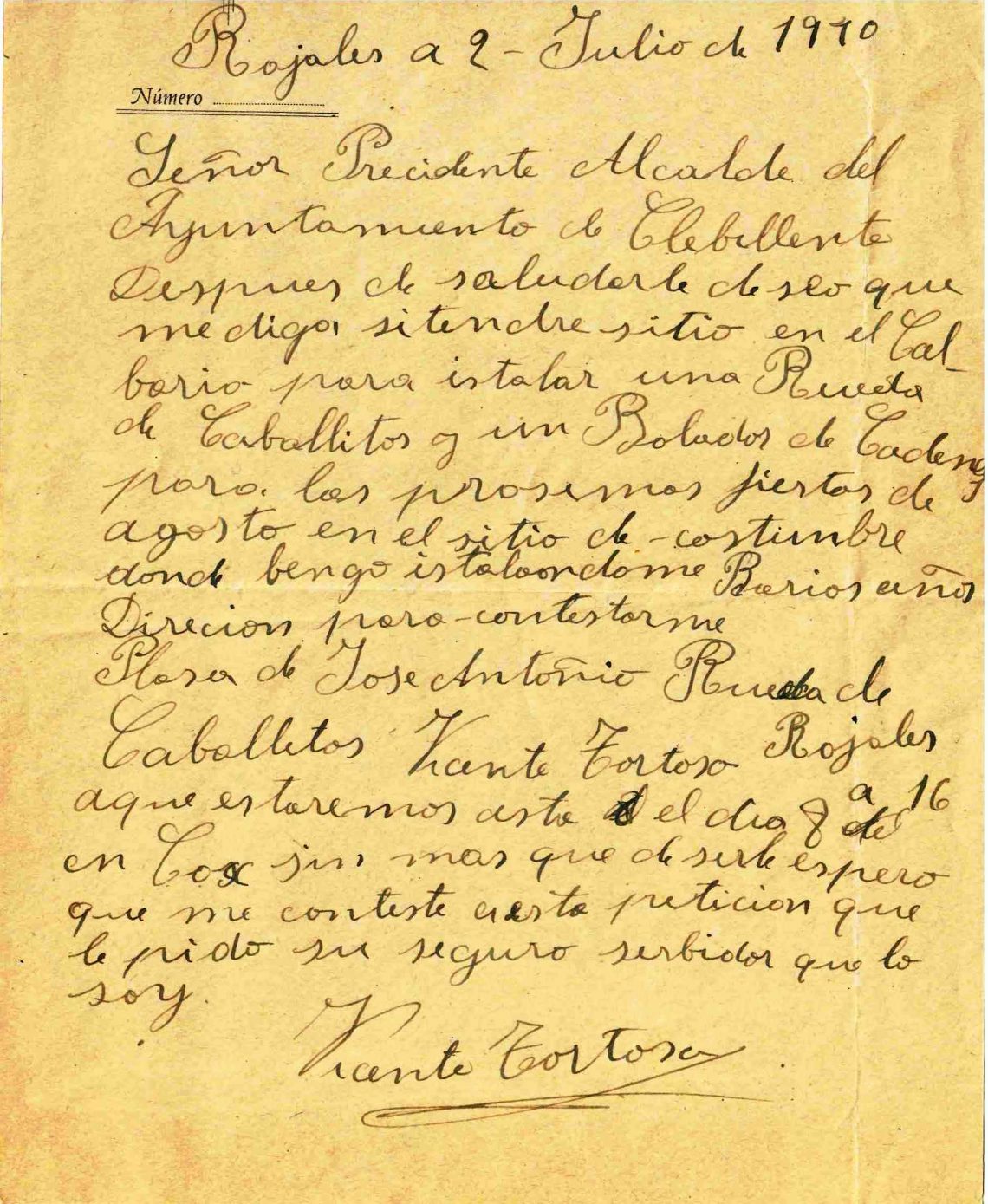 La Feria de San Cayetano, protagonista del Documento del mes de agosto del Archivo Municipal