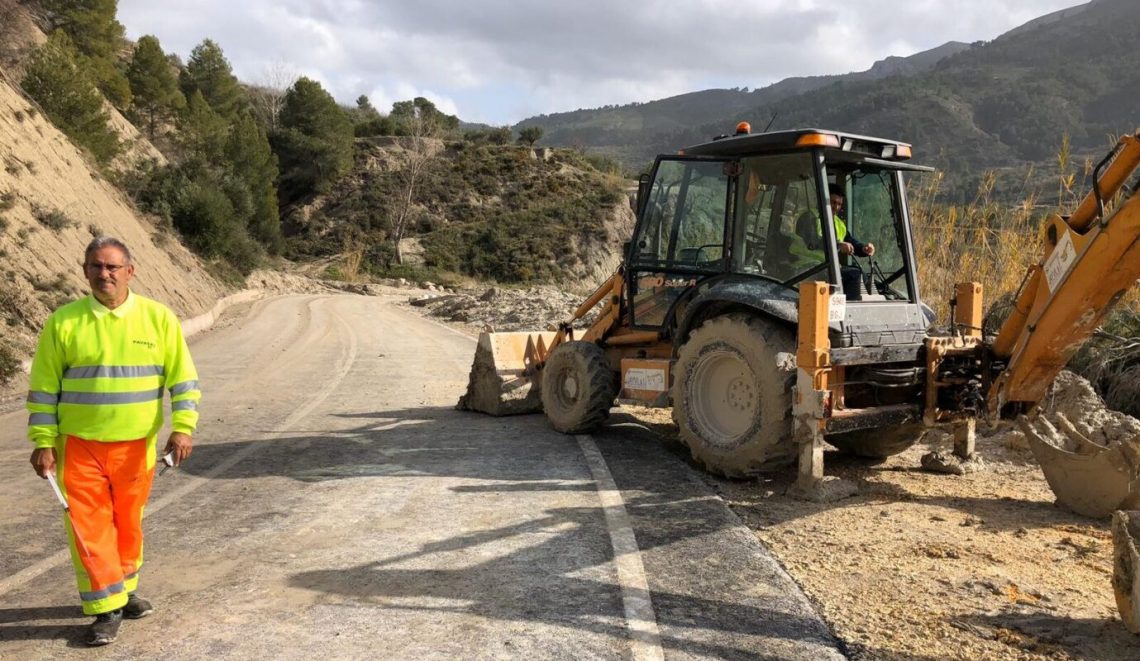La Diputación de Alicante aprueba 400.000 euros en ayudas para reparar y conservar caminos municipales