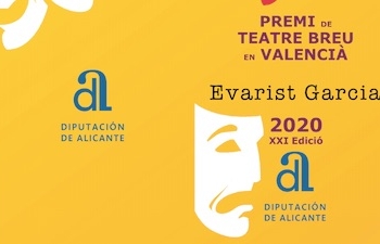 La Diputación convoca una nueva edición del Premi de Teatre Breu en Valencià ‘Evarist Garcia’